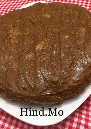 A picture of Eggless Chocolate Cake.