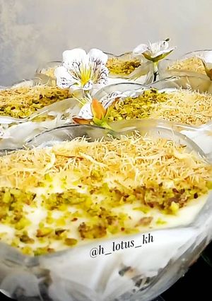 صورة لوصفة تحلية المهلبية