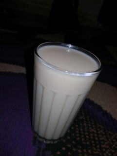 A picture of Tiger nuts juice.
