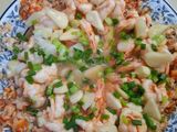 กุ้งนึ่งกระเทียม