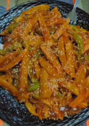 गाजर की लौंजी (gajar ki launji recipe in Hindi) रेसिपी मुख्य फोटो