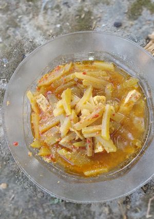 Foto resep Lodeh labu siam tempe ga terlalu pedas