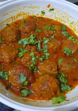 कोफ्ता (लौकी का) (kofta(Lauki ka) recipe in hindi) रेसिपी मुख्य फोटो