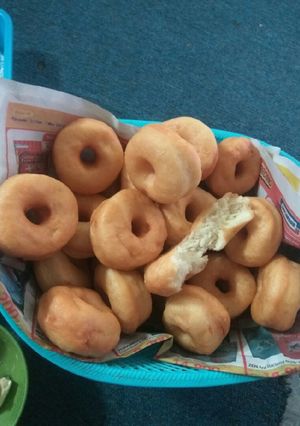 Foto resep Donat menul praktis tanpa telur