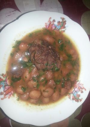 صورة لوصفة یخنة الفاصوليا حمرا