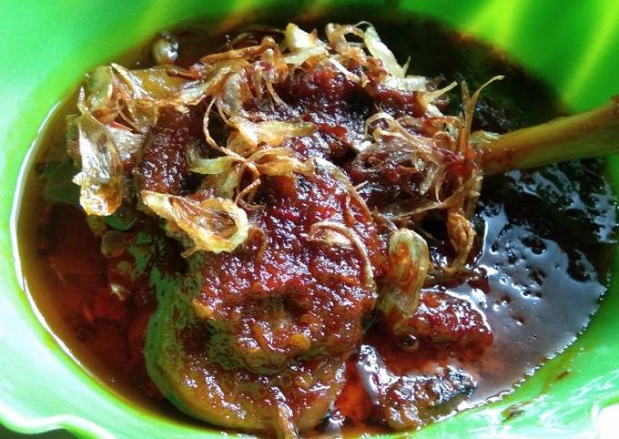 Semur Jengkol Pedas