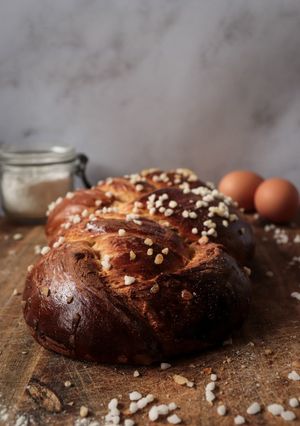 Une photo de Brioche tressée