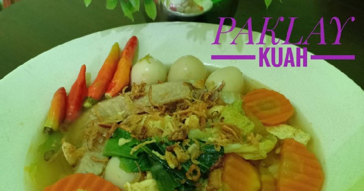 Resep Paklay Kuah Oleh Rahma Bunda Radit And Rafa Cookpad