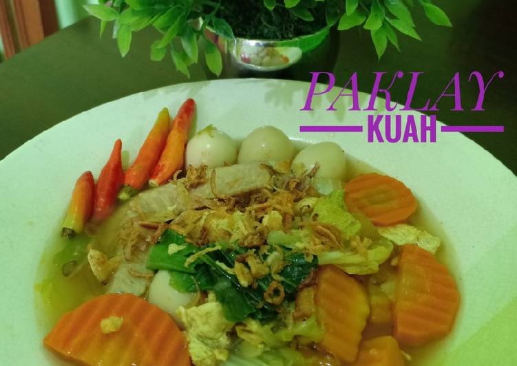 Resep Paklay Kuah Anti Gagal