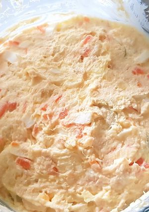 Hình của món Salad nga - bao ngon bao nghiền.