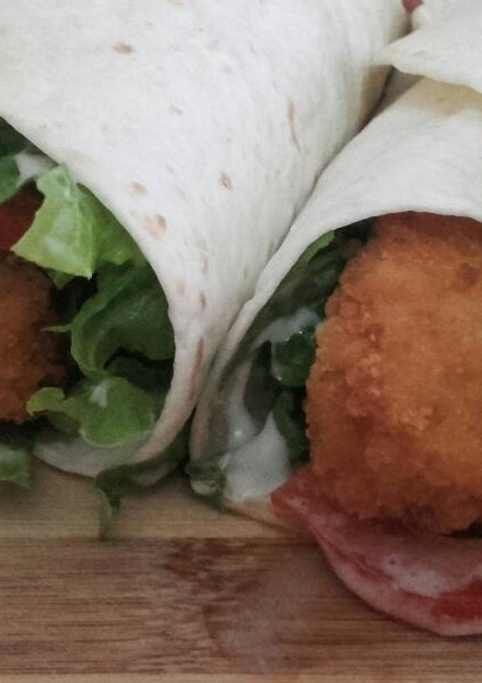 Una foto de Wasabi nuggets rolls
