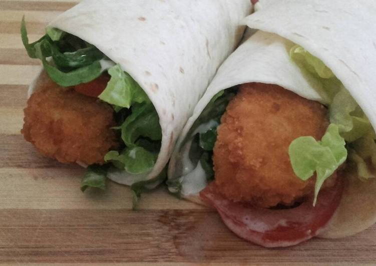 Wasabi nuggets rolls