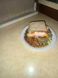 My second green bean cut casserole onion garlic sandwich