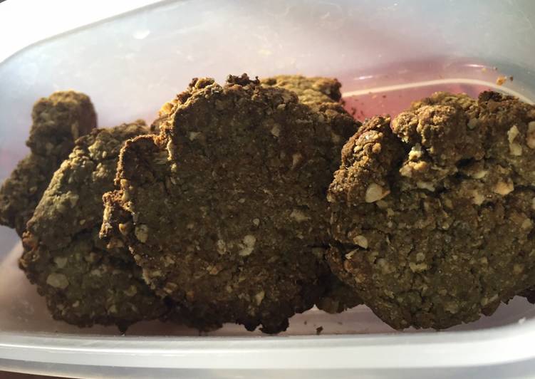 Greentea Cookies with oat n mocaf