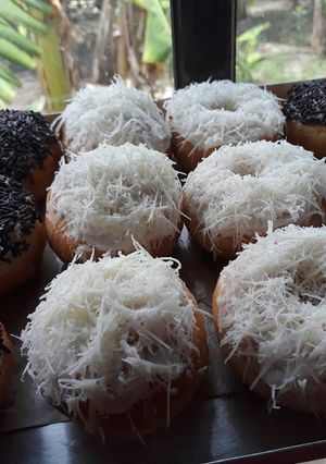 Foto resep Donat hitam putih
