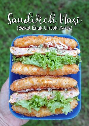 Foto resep Sandwich Nasi (Bekal Enak Untuk Anak)