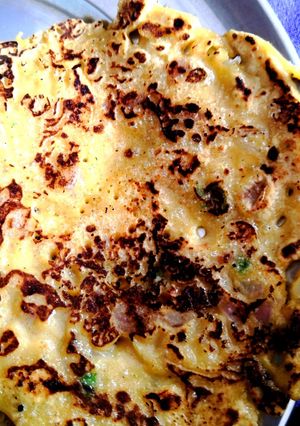 A picture of Recipe of besan ka chilla.