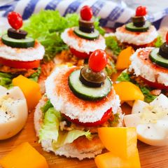 A picture of Continental Sandwiches.