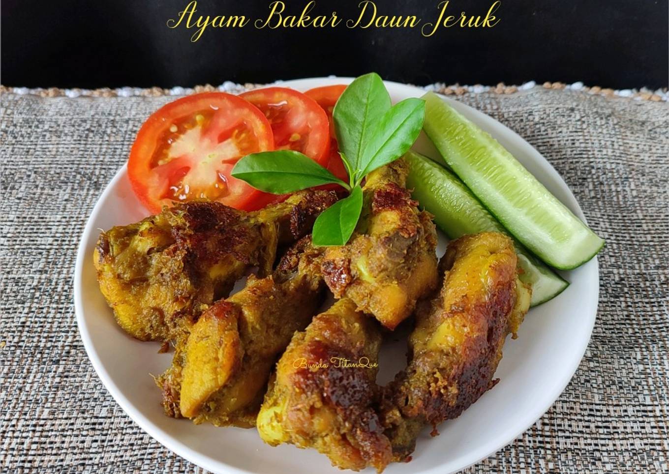 Ayam Bakar Daun Jeruk