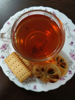 عکسی از دستور چای زغال اخته ای❤️