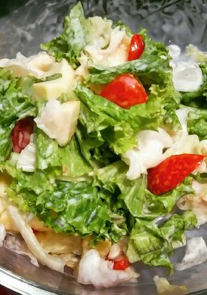 Foto resep Salad simple 30 menit jadi #bantumantenbaru
