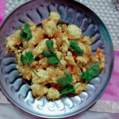 A picture of Paneer veg.