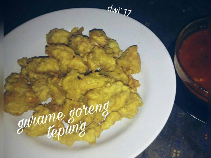 Resep: Gurame goreng tepung Irit Anti Gagal