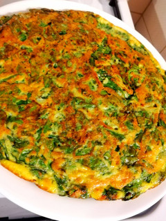 Una foto de Tortilla de espinaca