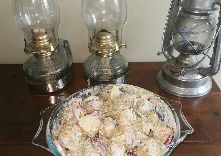 Easiest Way to Prepare Homemade Healthy Potato Salad