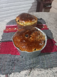 Una foto de Pan dulce navideño