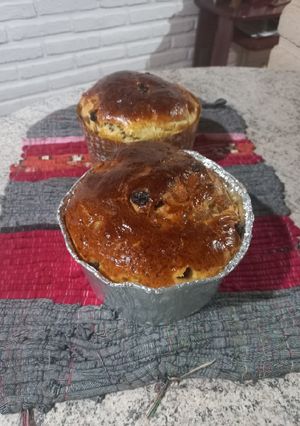 Una foto de Pan dulce navideño