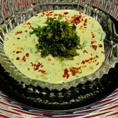 Palak Raita A picture of Palak Raita.