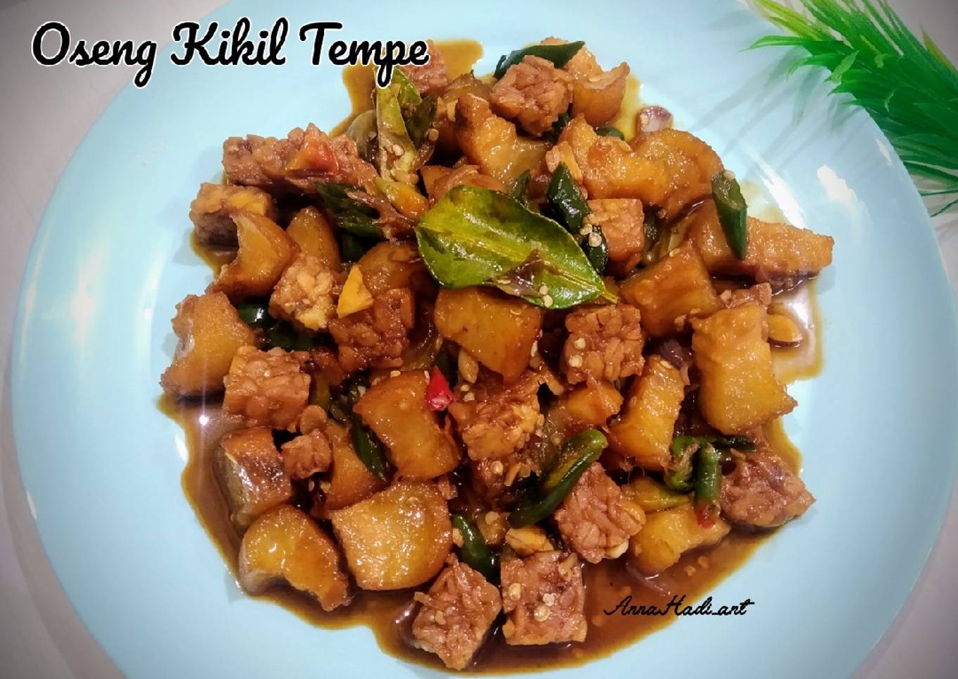 Cara Gampang Membuat Oseng Kikil Tempe Pedas, Menggugah Selera