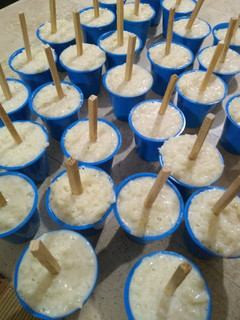 Una foto de Paletas de arroz con leche!!