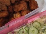 Vega fasírt gombócok friss zöldségekkel