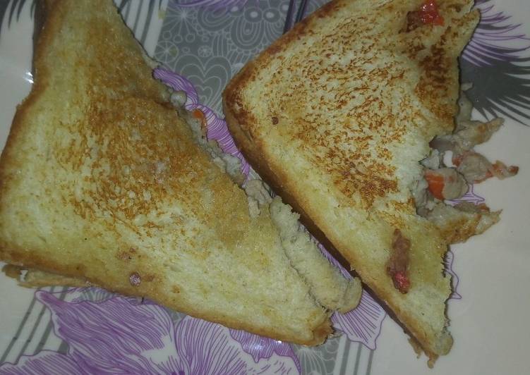 Recipe of Appetizing Egg Sandwhich