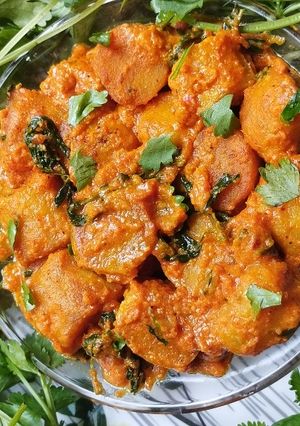 গাটটে কি সবজি(gatte ki sobji recipe in bengali) রেসিপির প্রধান ছবি