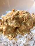 Chicken Malai Curry ovvero pollo al curry con latte di cocco