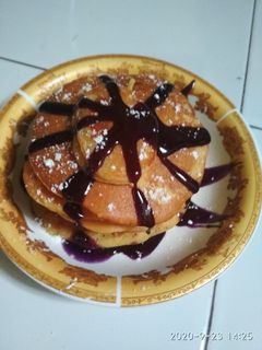 Foto resep Pancake blueberry
