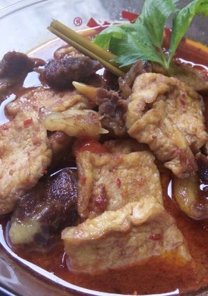 Foto resep Krengsengan daging sapi tahu