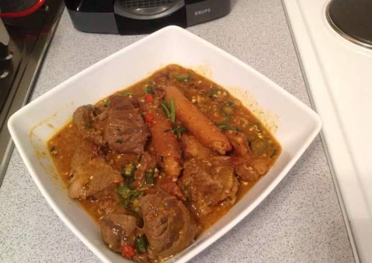 Easiest Way to Make Super Quick Homemade Okro soup