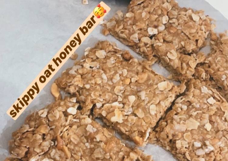 Peanut Butter Oat Honey Bar