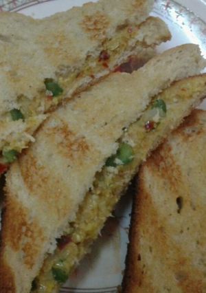 A picture of The cool combo sandwich!.