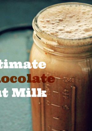 A picture of Ultimate Chocolate Nut Milk.