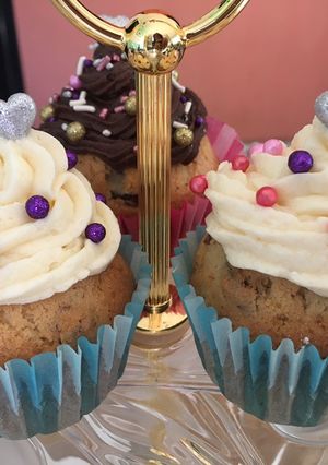 Una foto de Muffins de arándano 🧁❤️