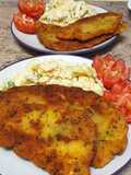 Filetes en capa crunch al ajo