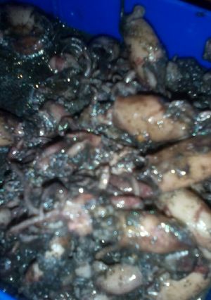 Foto resep Baby cumi hitam