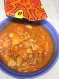 Garbanzos con rape
