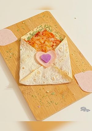 Une photo de Pizza wrap