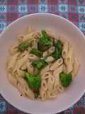 Mezze penne con cime di rapa